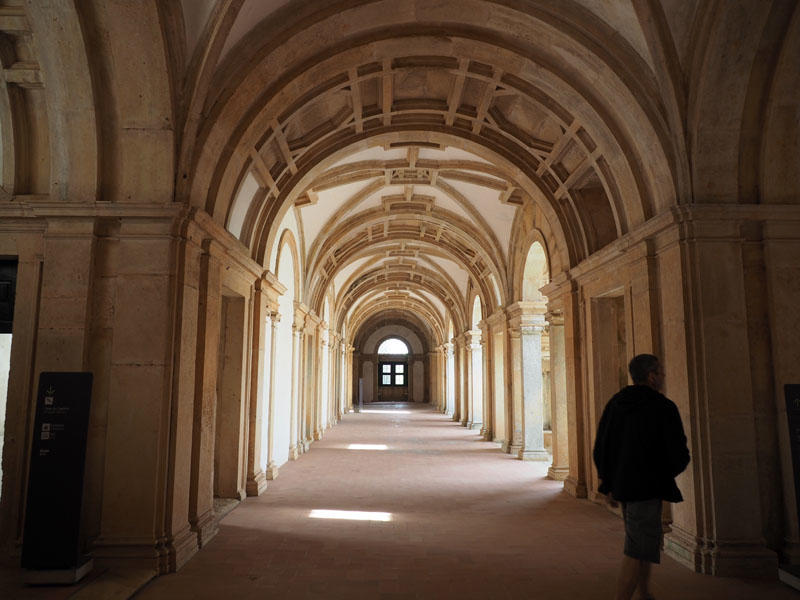 Corridor in the Convento de Cristo