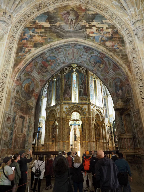 The round church in the Convent of Christ in Tomar