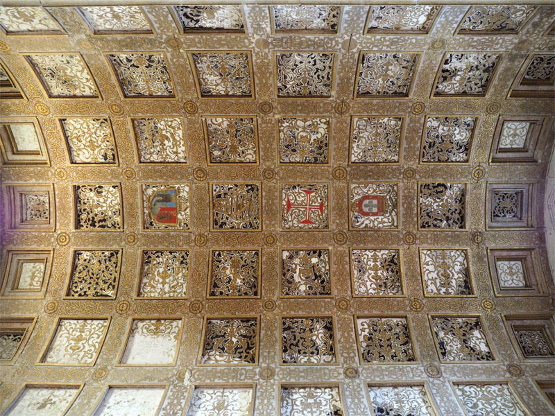 The roof of the sacristy room - Convento de Cristo