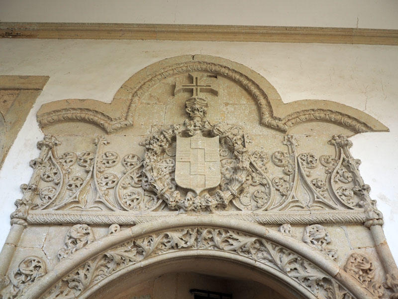 Symbol of the Knights Templar in Convento de Cristo