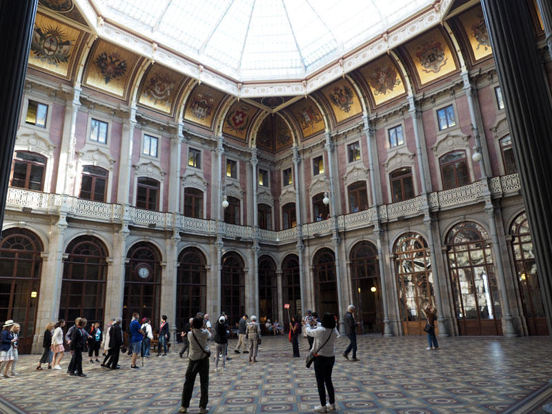 The Hall of Nations of the Palacio Da Bolsa