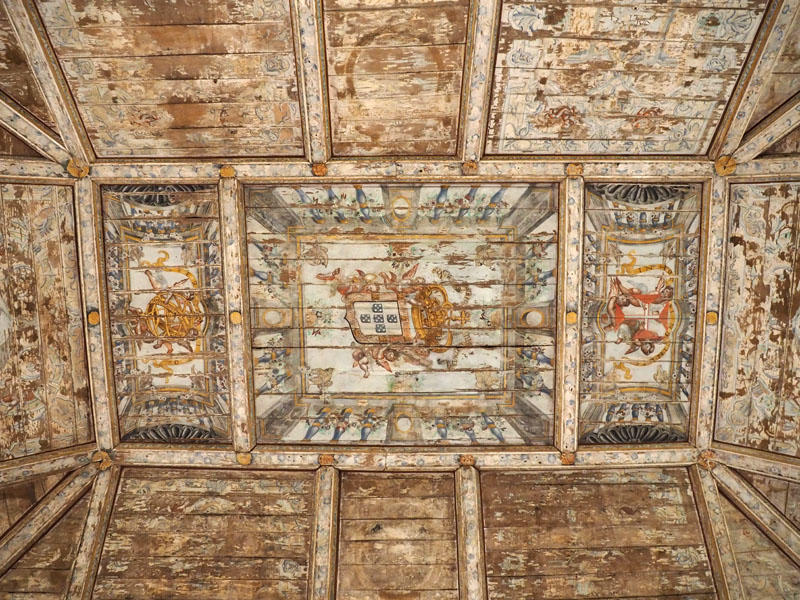 Ceiling within the Convento de Cristo