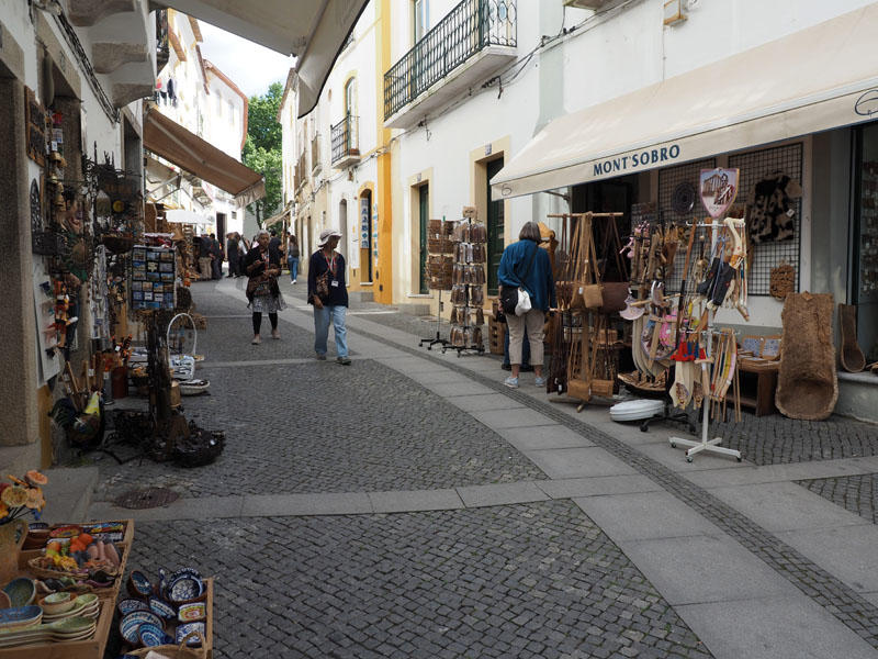 Tourist shops in Evora