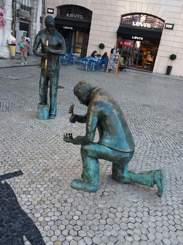 On the street in Lisbon
