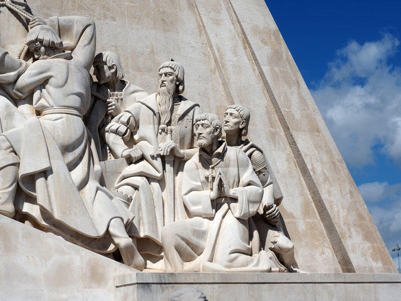 Figures on the Monument of the Discoveries
