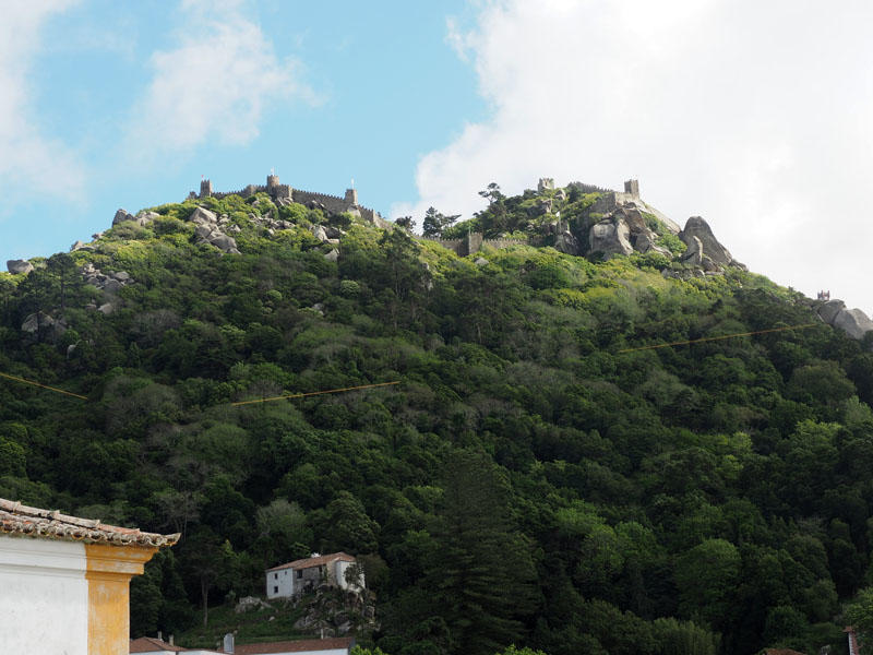 Moorish castle on the hill
