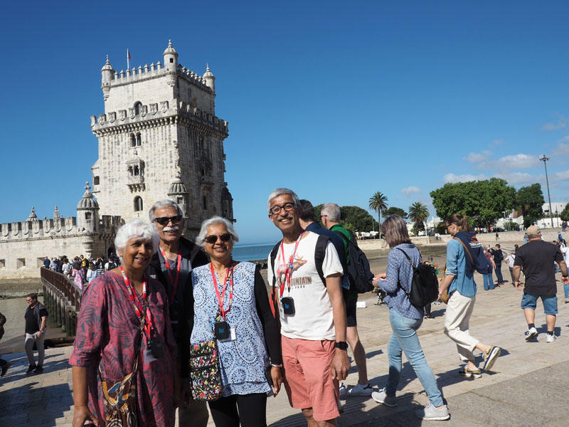 At the Belem Tower