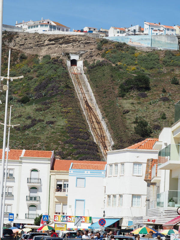 The funicular at Nazare