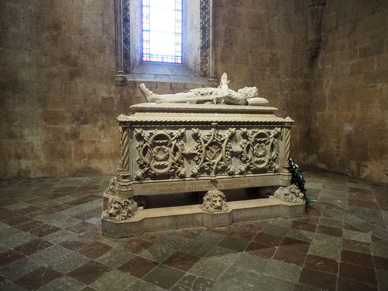 Tomb of Luís de Camões, Portugal's most famous poet 