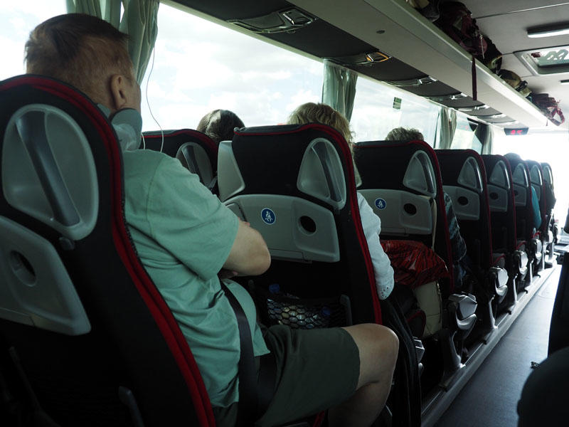 On the bus to Lisboa