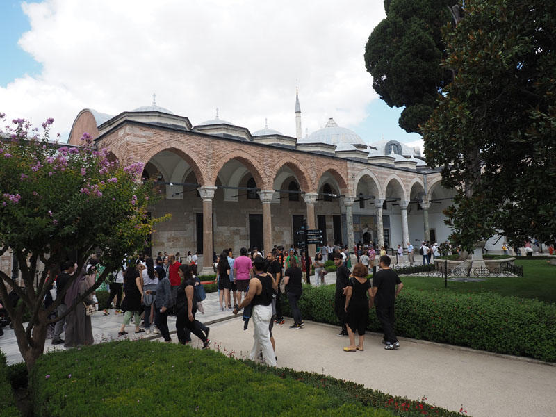 Second courtyard of Topkapi Palace