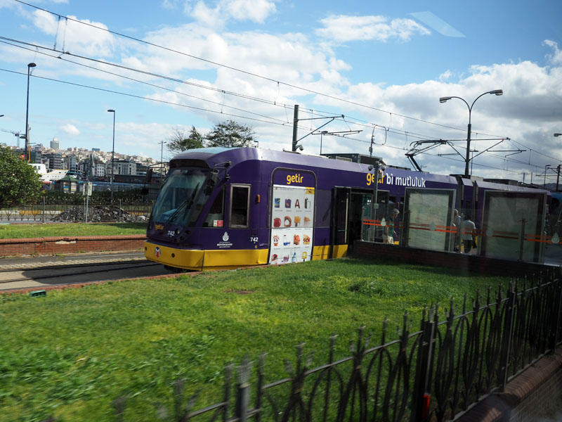 Istanbul Light rail or tram