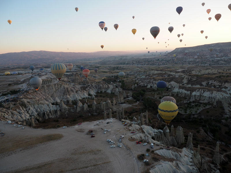 Floating through the canyons