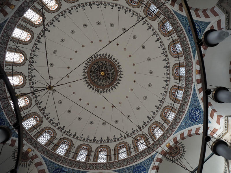 Ceiling of Rustem Pasha mosque