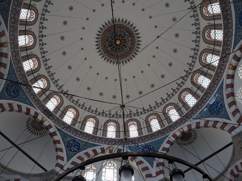 Ceiling of the Rustem Pasha mosque