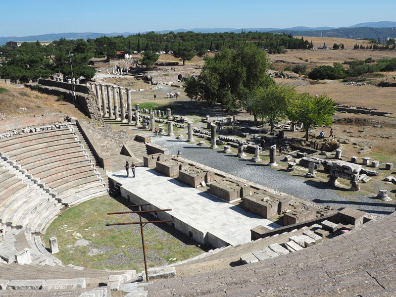 The Ampitheater at the Askelpion of Pergamon
