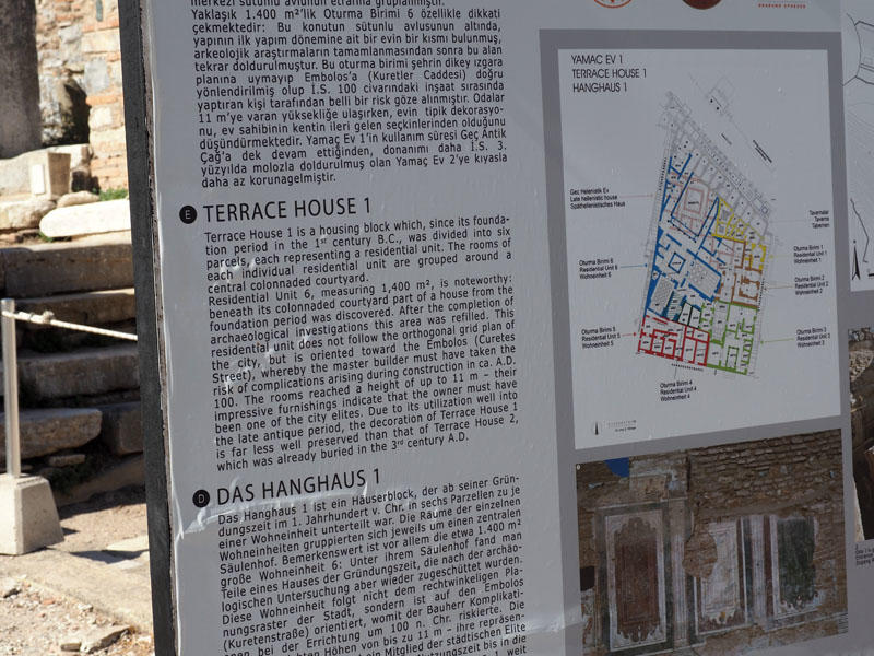 Sign for the Terrace houses