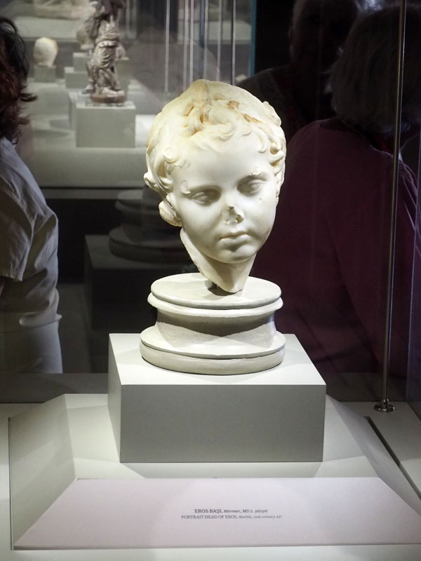 Bust of Eros - Ephesus Museum