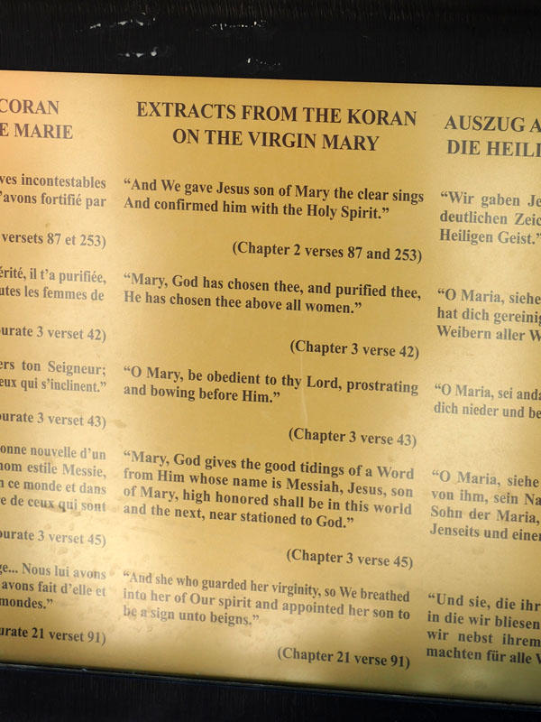 References to the Virgin Mary in the Koran
