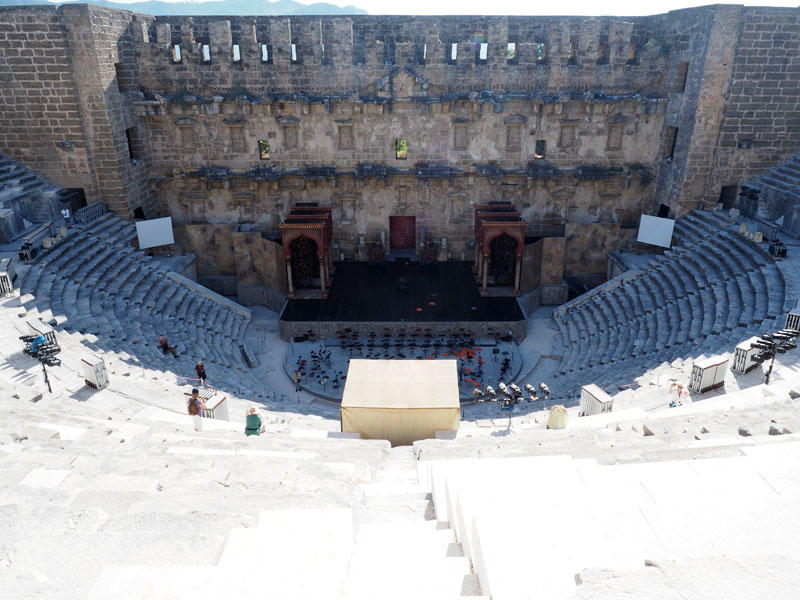 The Amphitheater at Aspendos