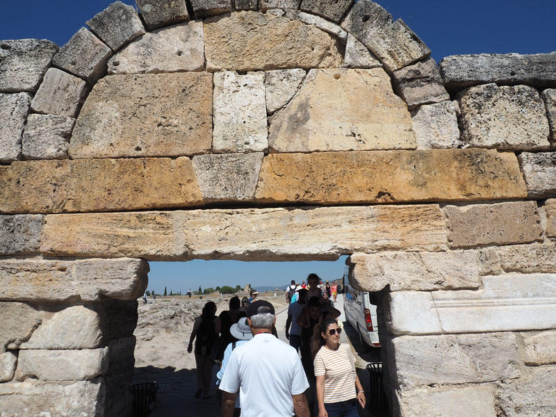 A gateway in ancient Hieropolis