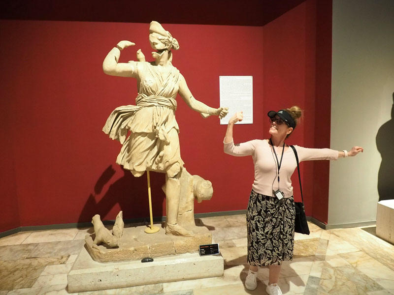 Statue of the Huntress Artemis from Perge - Antalya Museum