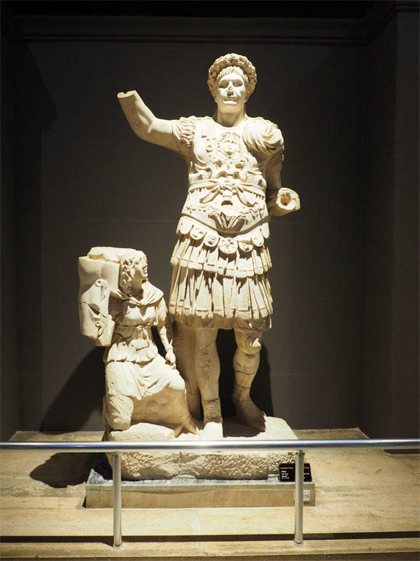 Statue of Trajan in Antalya Museum