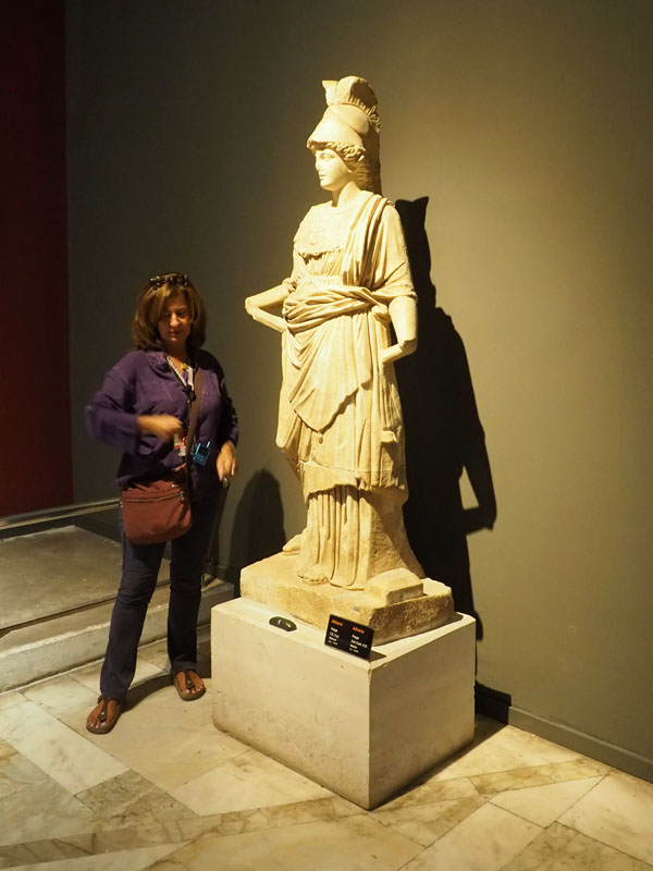 Statue of Athena found in Perge - Antalya Museum