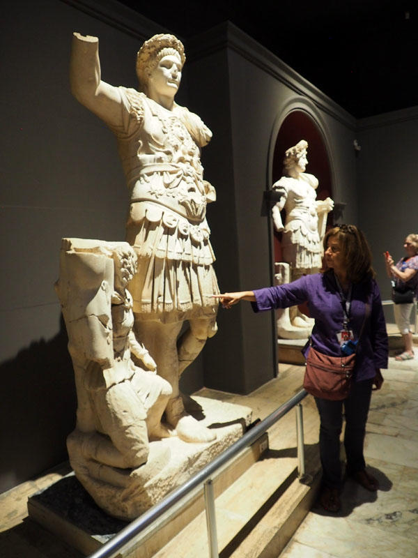 Statue of Trajan from Perge in Antalya Museum