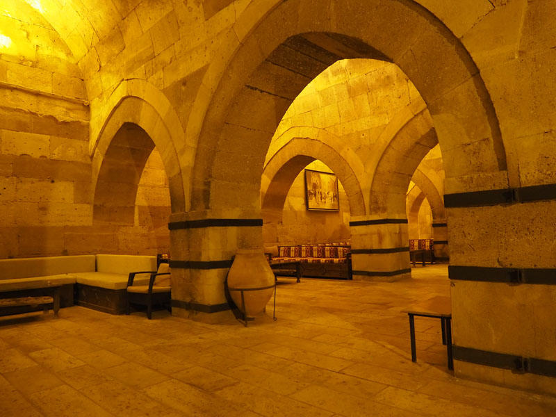 Room within the Saruhan Caravanserai
