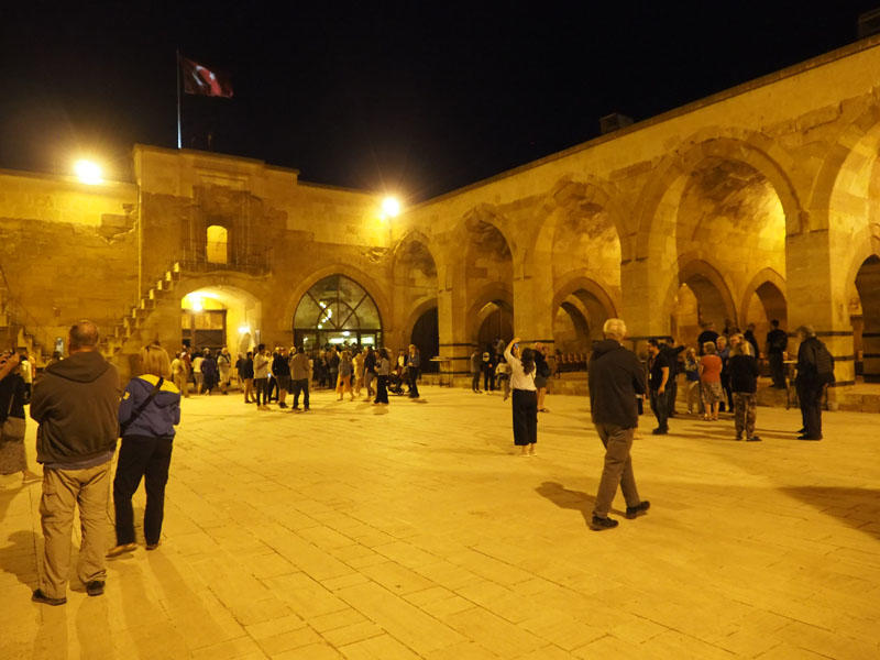 After the ritual in the open area of the Caravanserai
