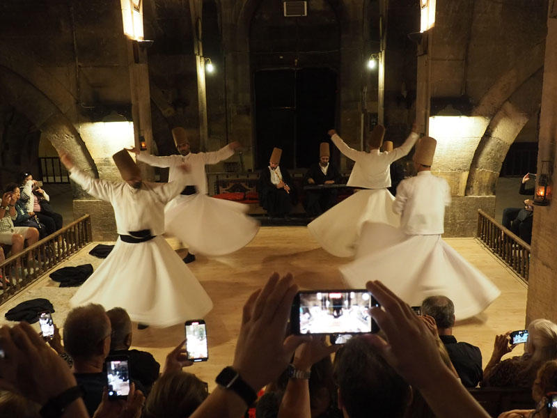 The ritual of the Whirling Dervishes