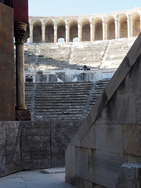 Entrance to Aspendos Amphitheater