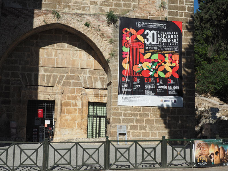 Advertising the Antalya Opera and Music festival