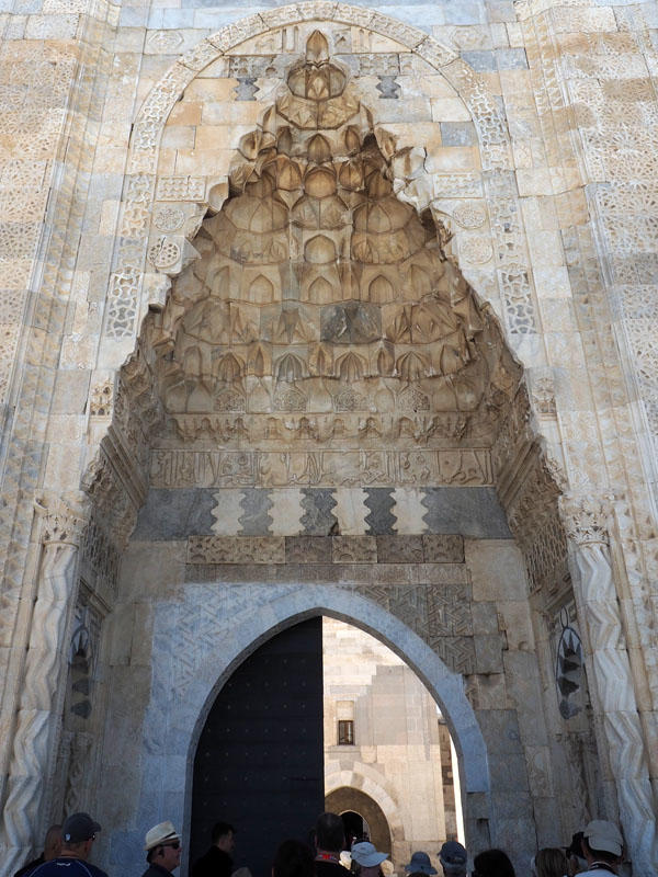 Entrance to Sultanhani Caravanserai