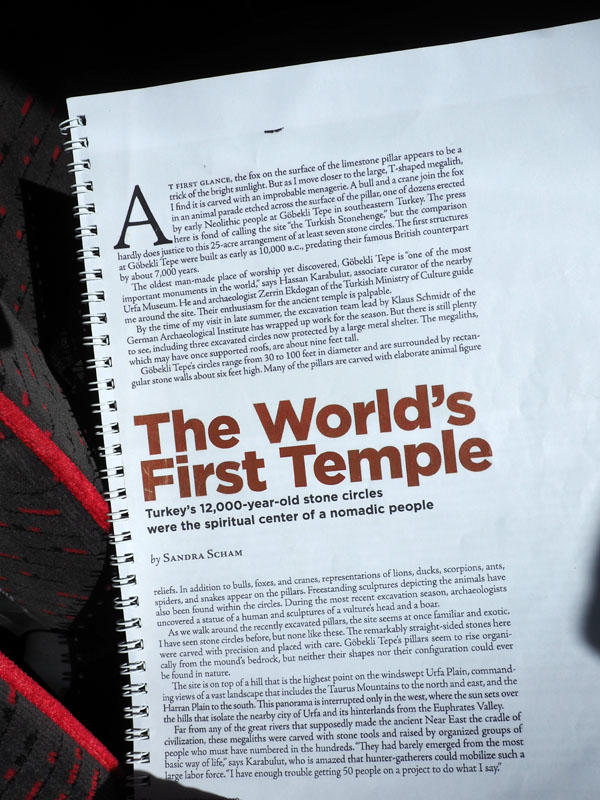About the world's first temple