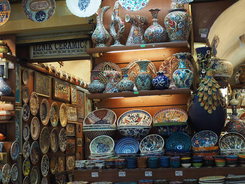 A store in the Grand Bazaar