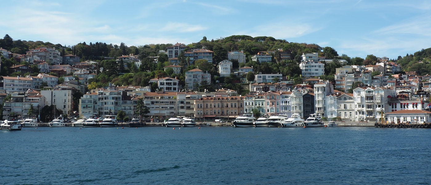 On the shoreline of the Bosporus