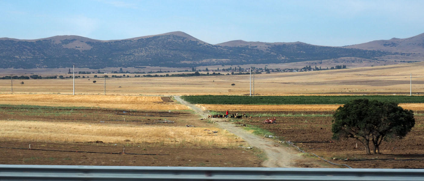 On the road from Cappadocia to Ankara