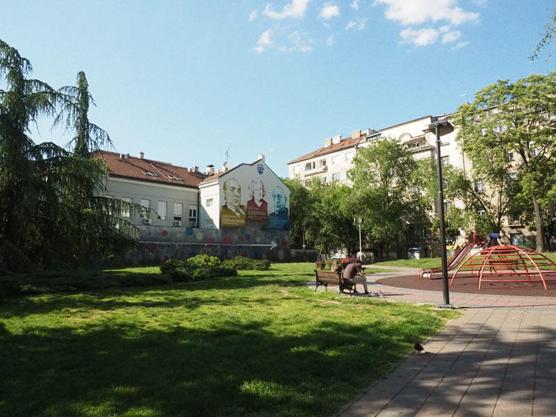 A park in Belgrade
