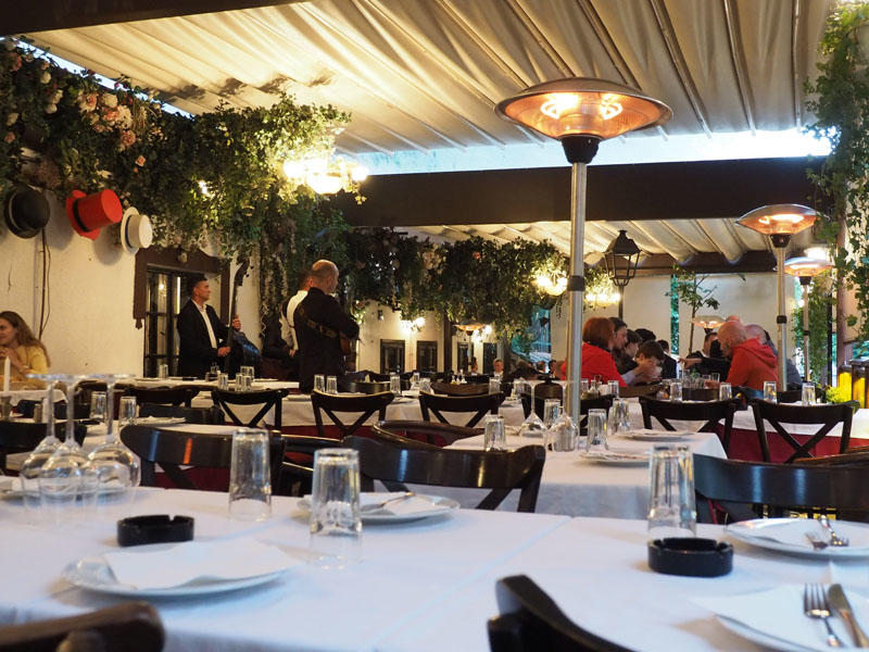 Our restaurant in the Bohemian quarter