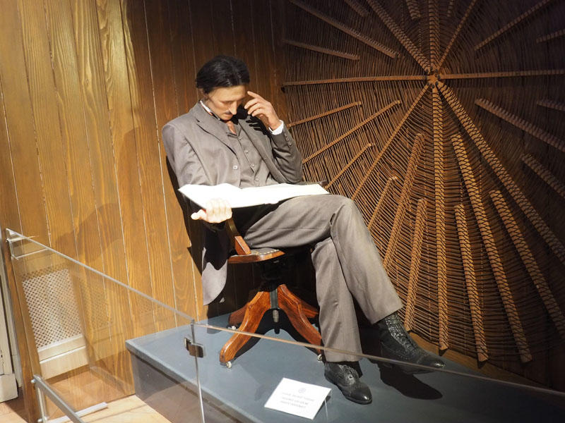 At the Nicola Tesla Museum