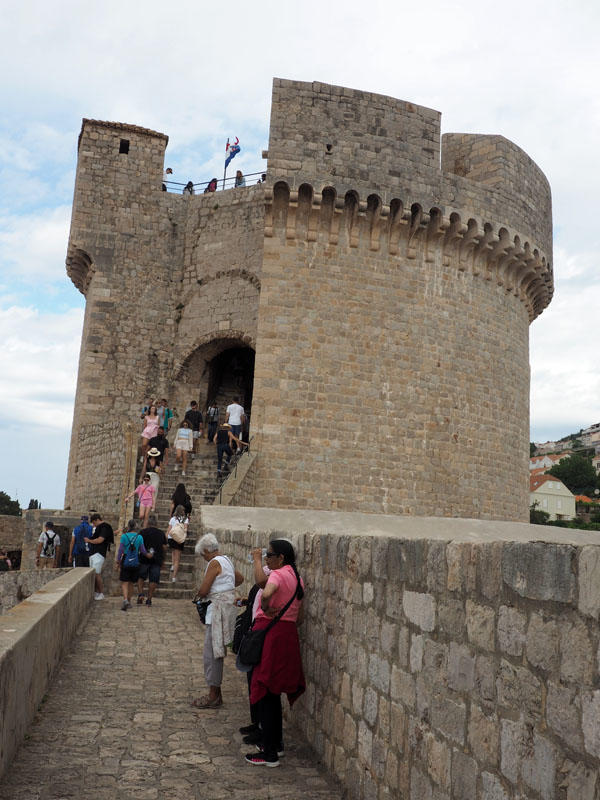 Minčeta Tower - The highest point on the wall surrounding the Old Town