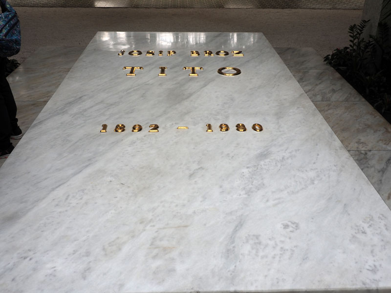 Tito's grave - Museum of Yugoslavia