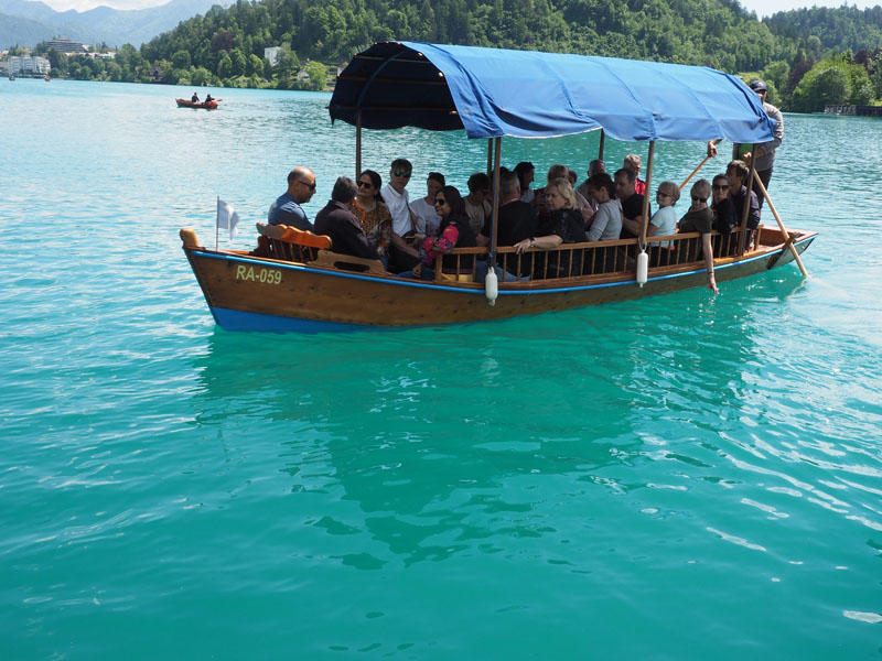On Lake Bled