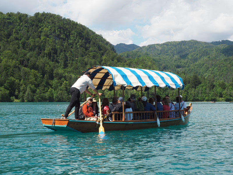 On Lake Bled