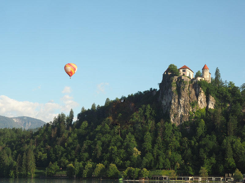 Bled Castle in the morning
