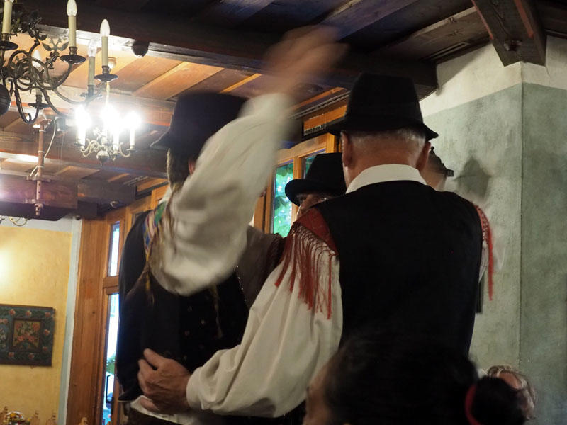 The hat game in Gostilna Lectar Restaurant