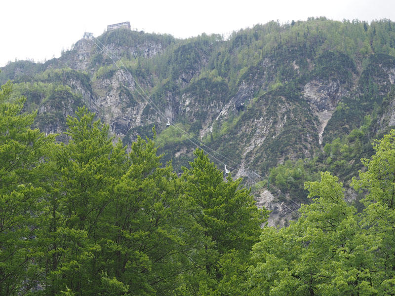 Cable car to the ski resort from Bohinj Lake