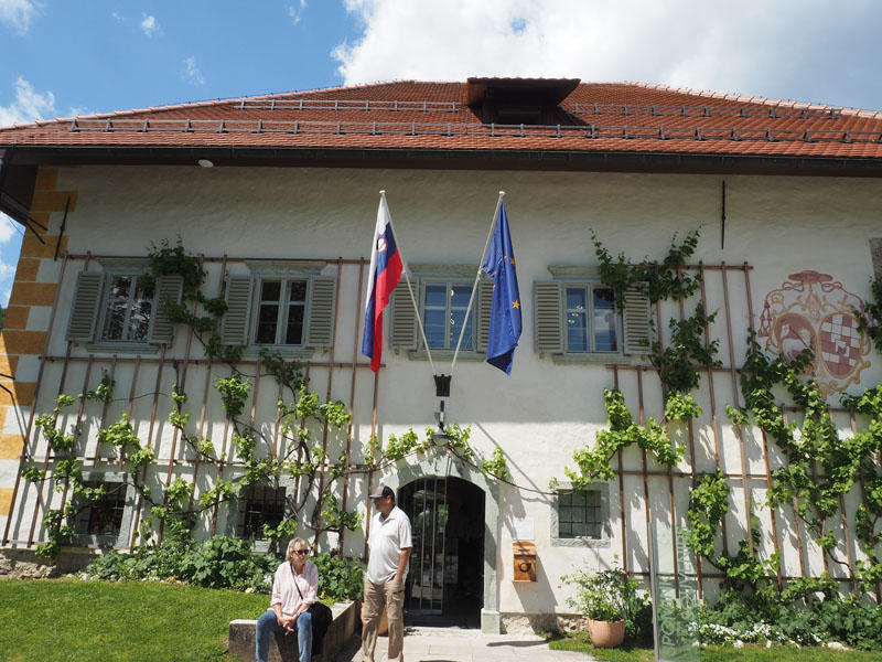 Tourist Center and gift shop on Bled Island